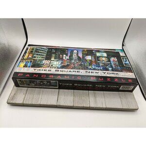 Buffalo Game Times Square New York Panoramic 3 Foot Jigsaw Puzzle 750 Piece